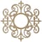 Ekena Millwork Dijon Wood Fretwork Pierced Ceiling Medallion, Birch, 20"OD x 6 1/2"ID x 3/8"T CMWP20X20X0375DIBI - alternate 3
